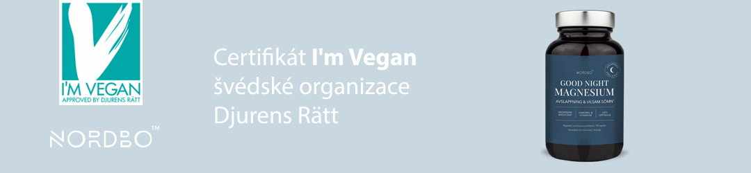Certifikát I´m Vegan garantuje, že produkt je 100% rastlinného pôvodu.